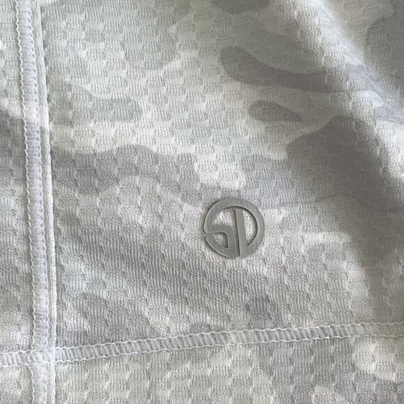 Straight Down Light Grey and White Camouflage Womens Zip Up Jacket Size S - Picture 13 of 15